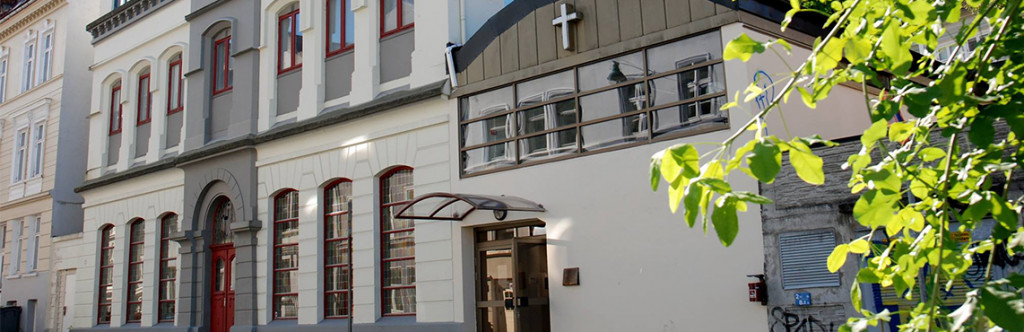 DELK kirken Bergen inngangsparti