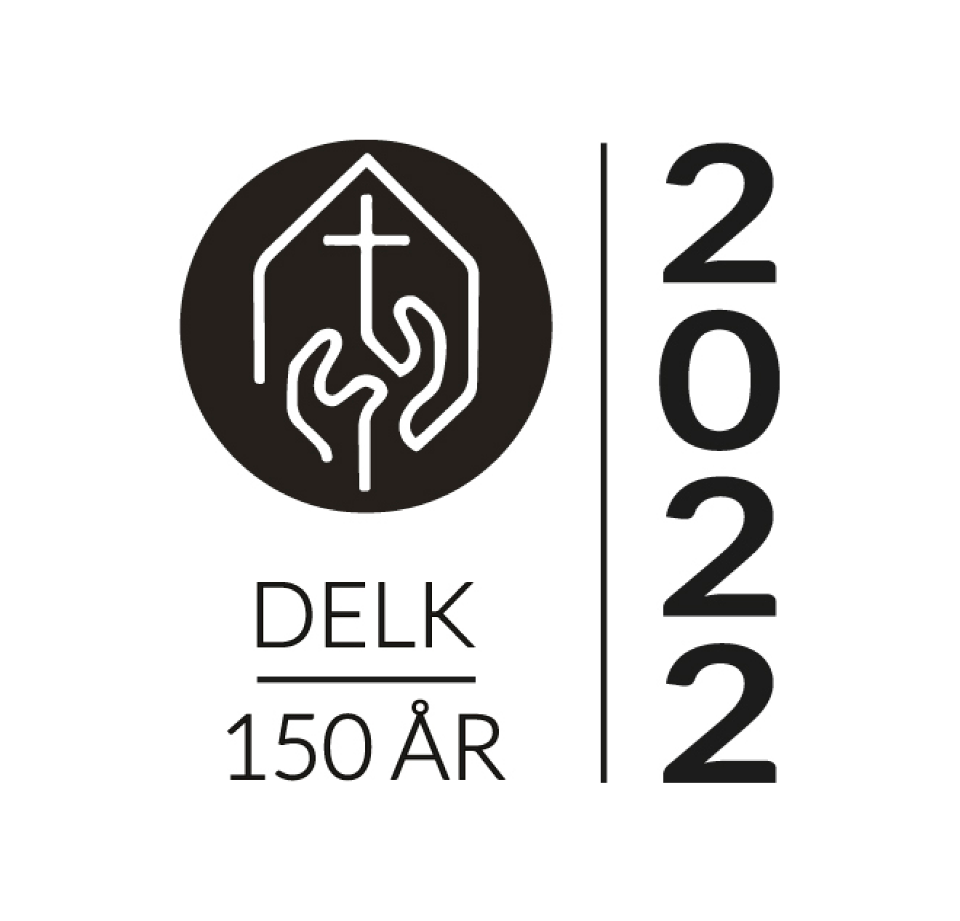 DELK logo 150år