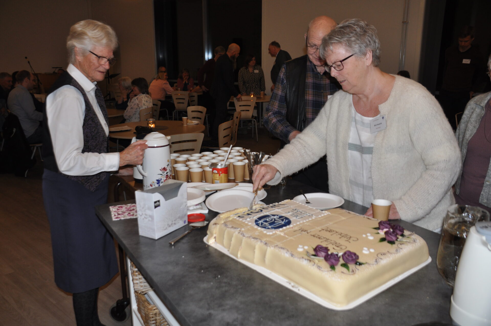 Kaffepause på sambeidsrådet