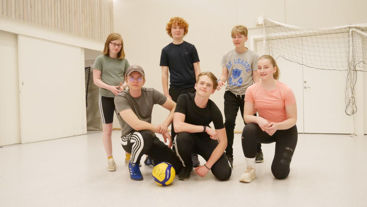 Idrettsweekend april 2022 Moe kirke - Volleyball vinnerlag Skien