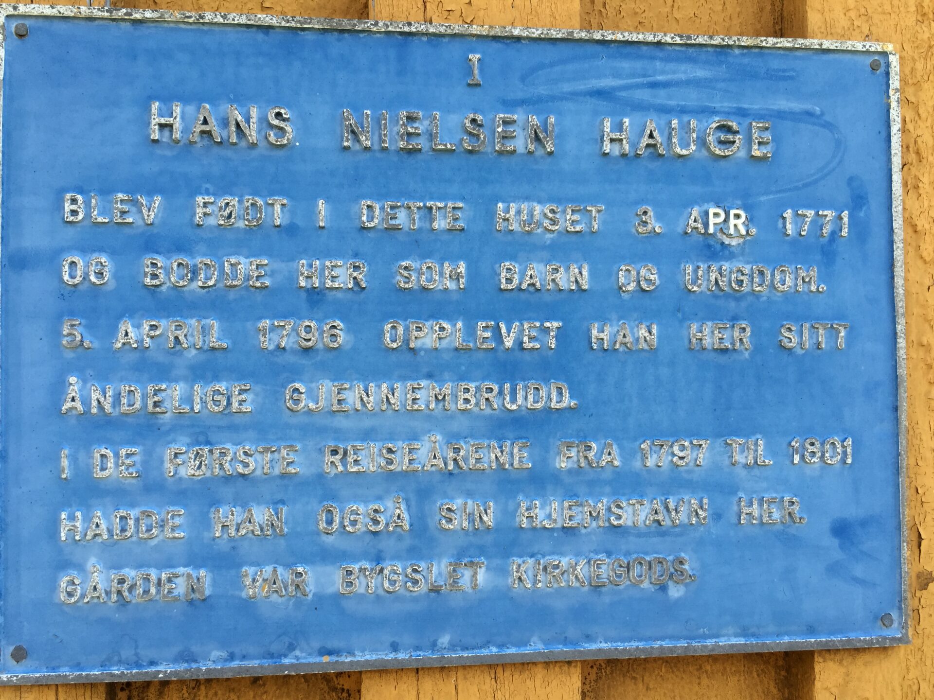Hans Nielsen Hauge_langg