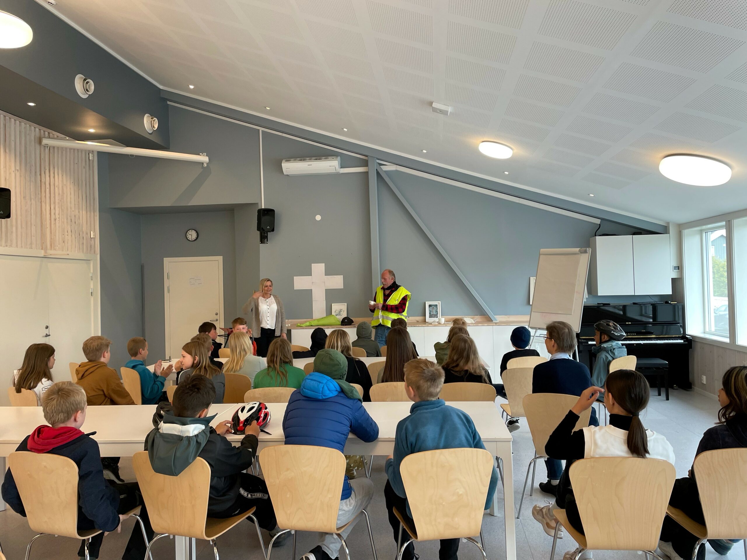 Bilde av Trygg trafikk-besøk for 5.-7. klasse.