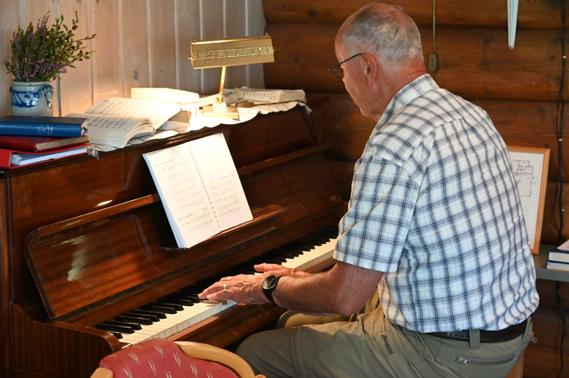 Alf Henrik Engen ved piano, Bibeldagene 2022