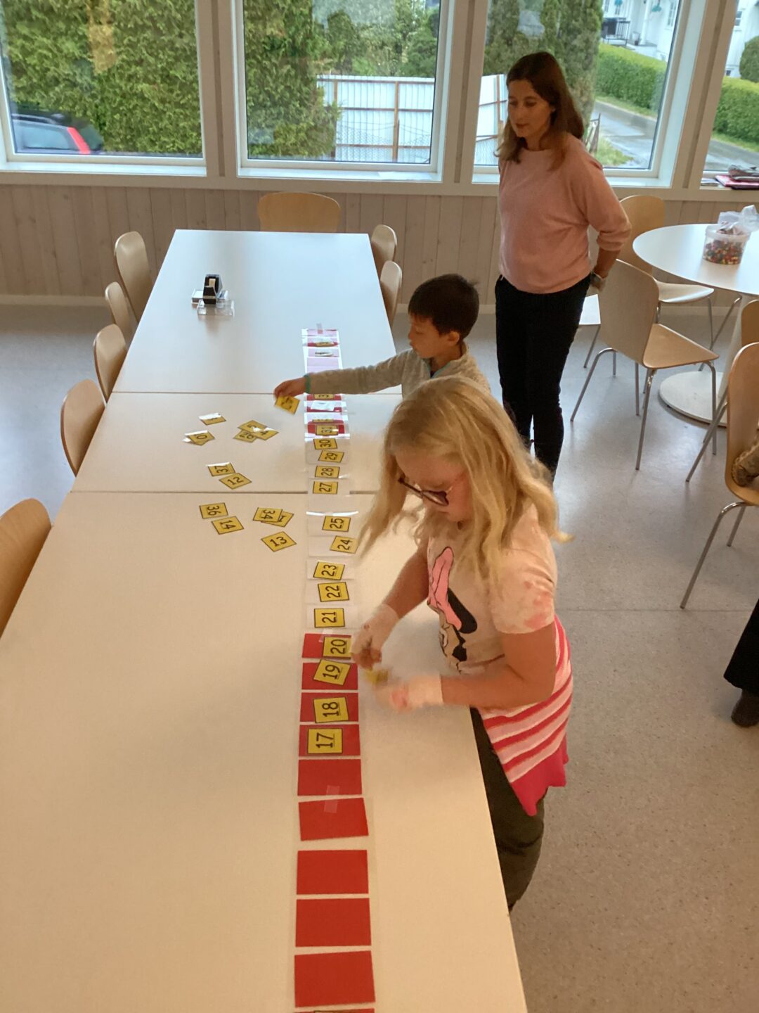 Bilde 1 av temadager i 1.-2. klasse.