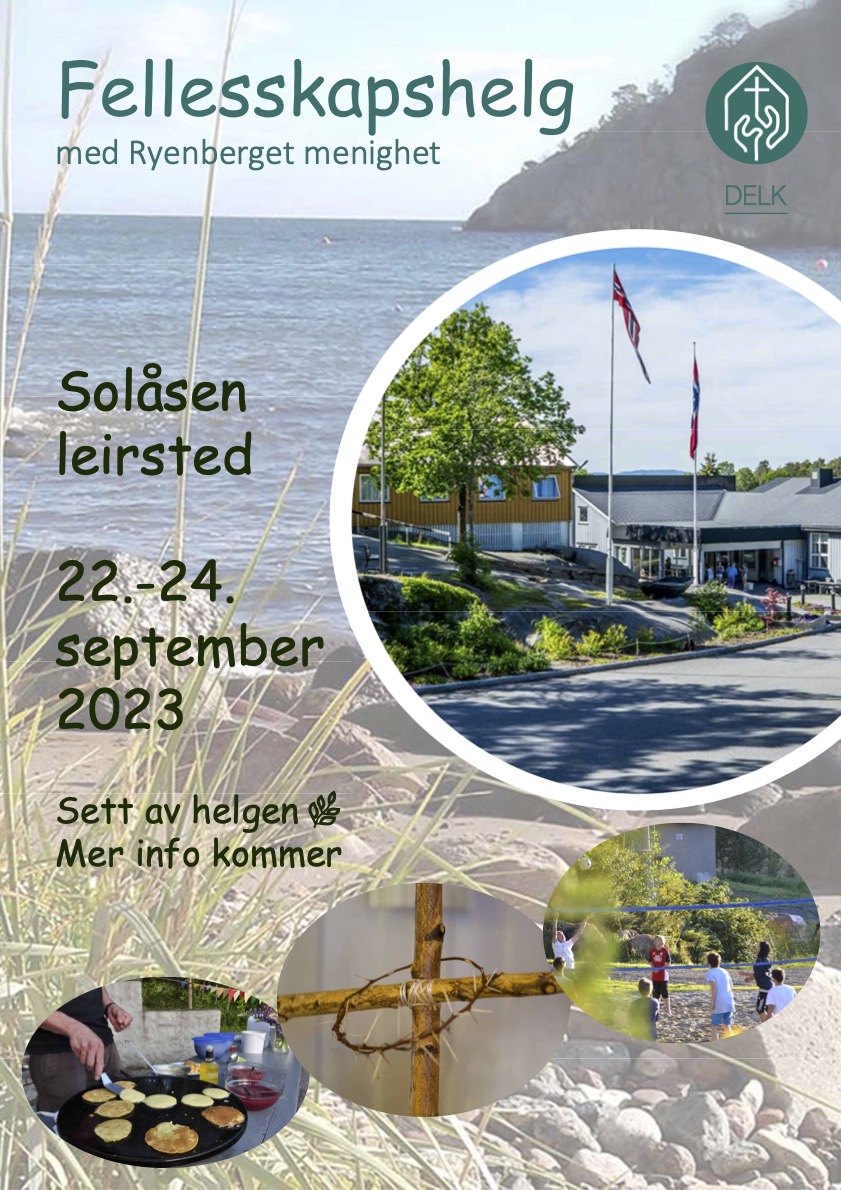 Plakat fellesskapshelg 2023