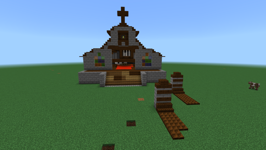 Minecraft-kirke.
