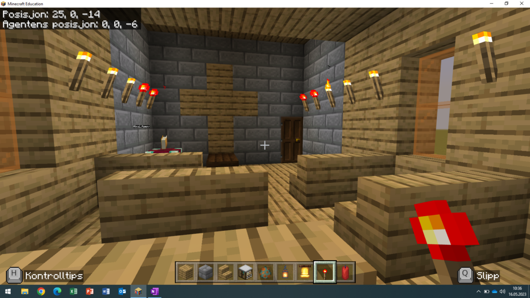 Minecraft-kirkerom.