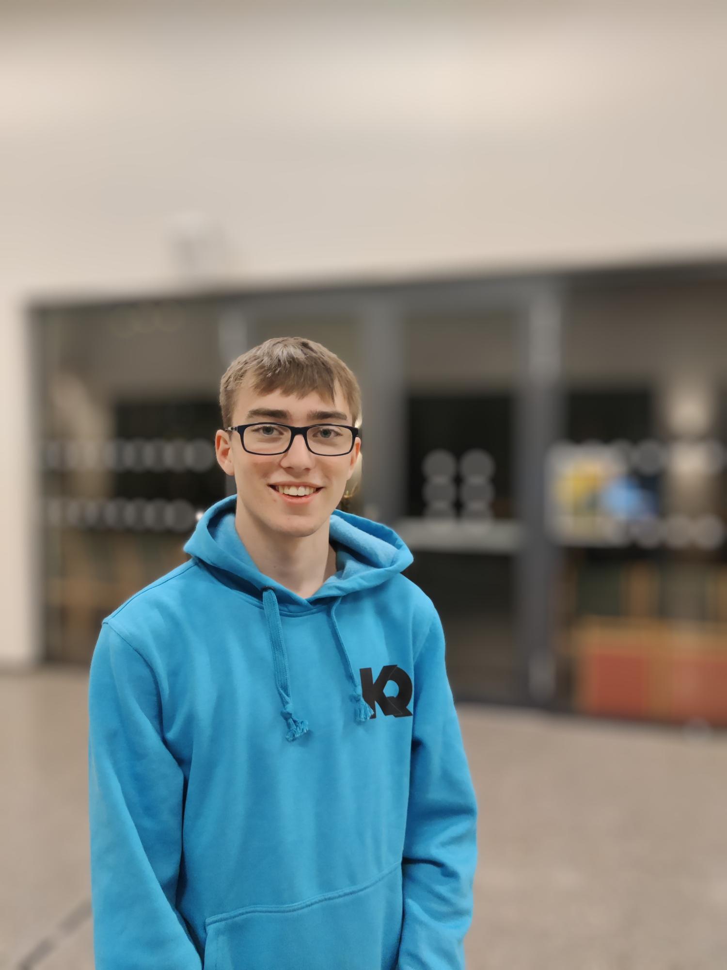 Bilde av Johannes Bråten, 10. klasse på Skauen kr. skole.