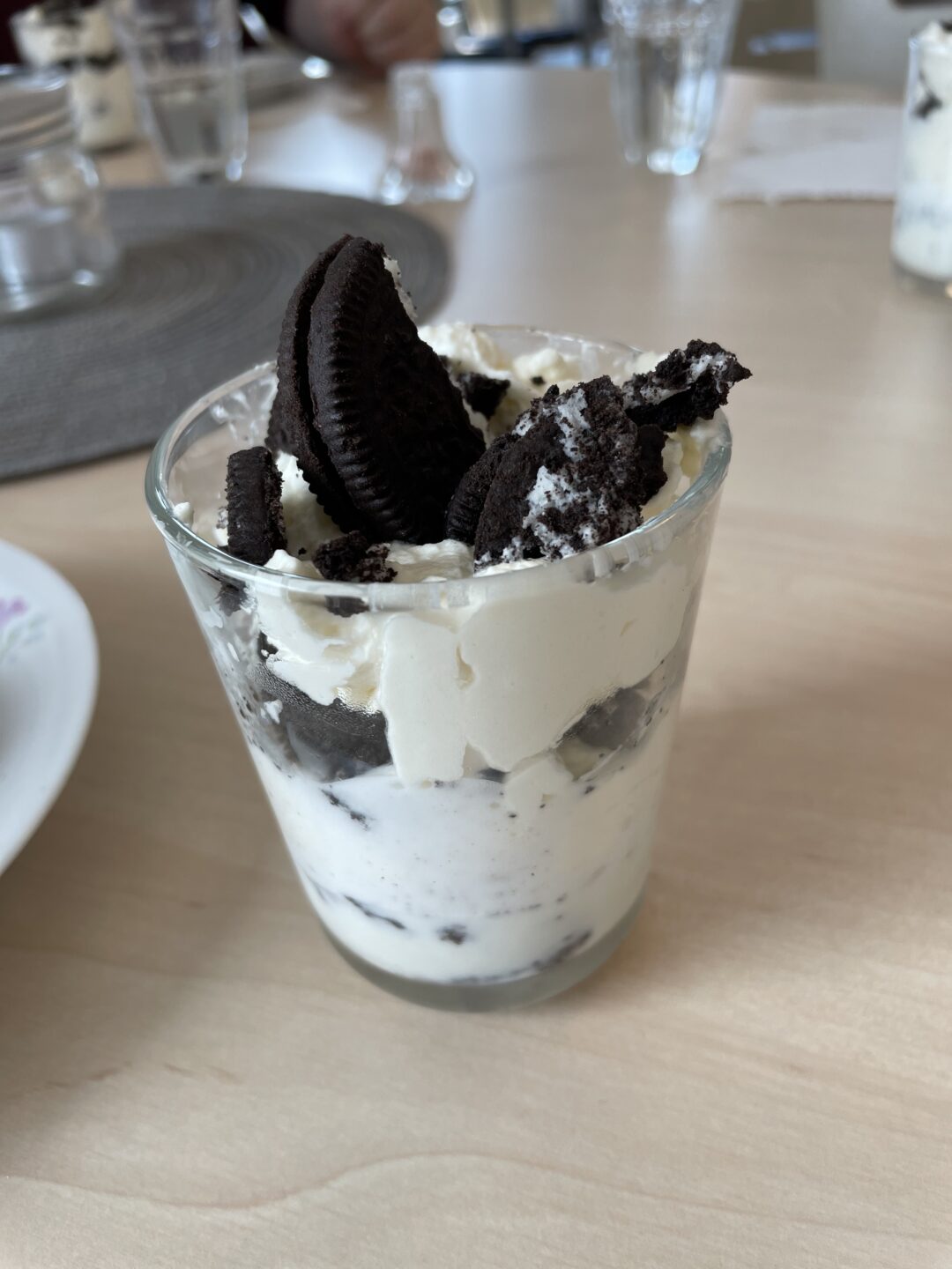 Oreo-dessert i kokkekamp, mat og helse.