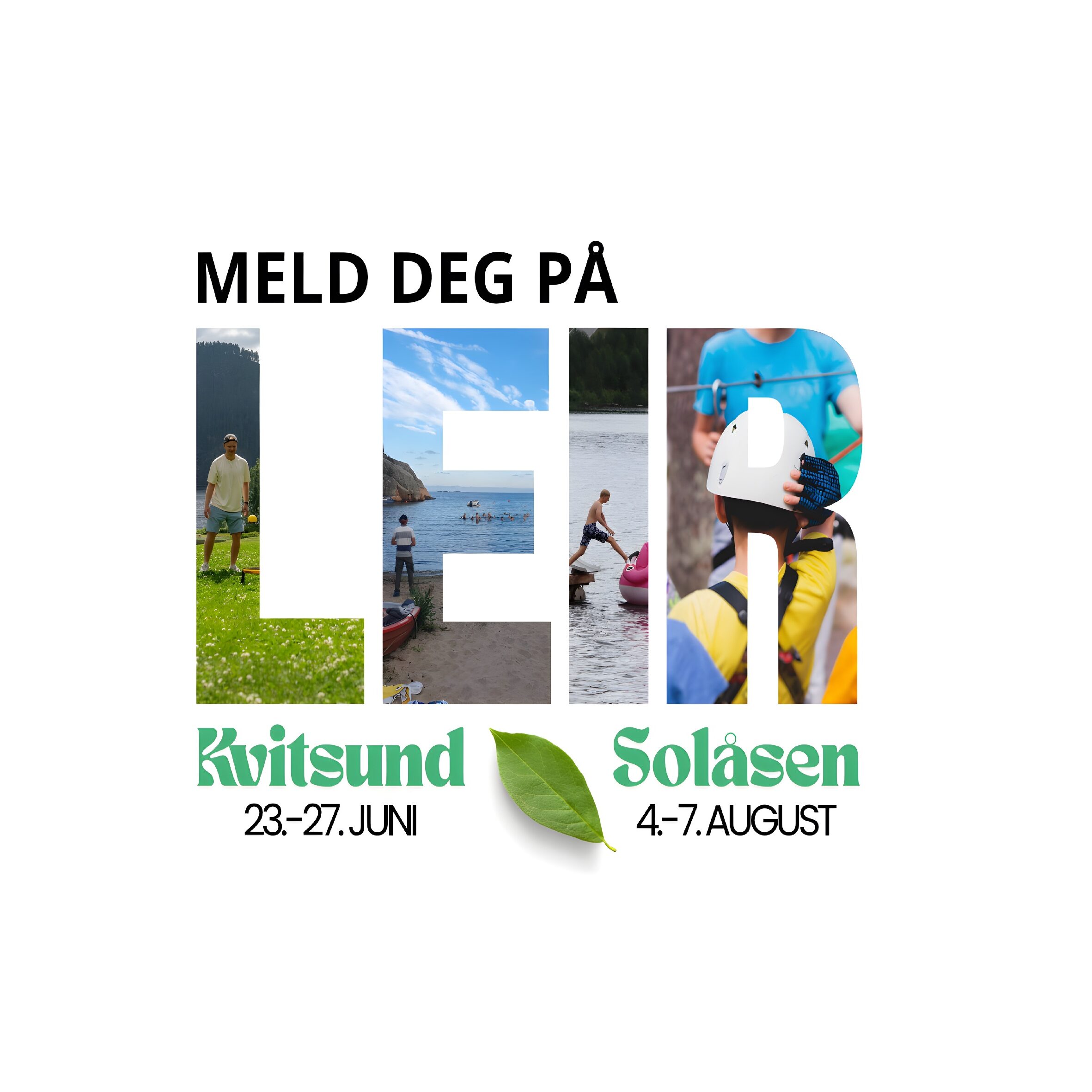 Meld deg på sommerens leirer
