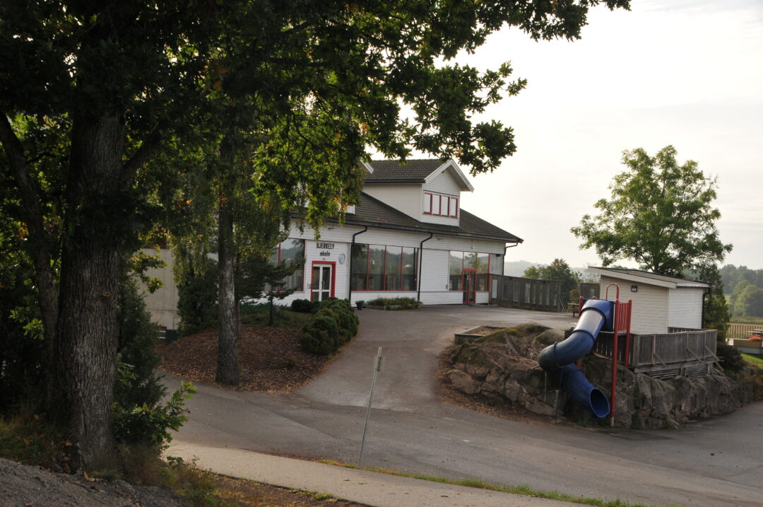 Bilde av Bjerkely skole.