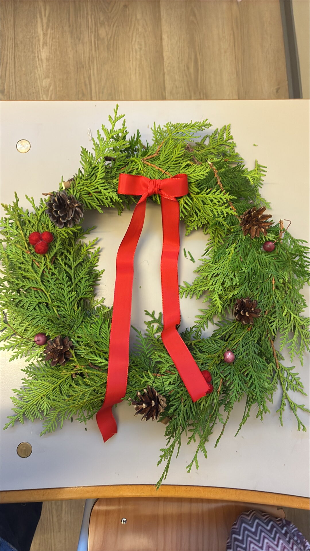 Bilde av adventskrans.