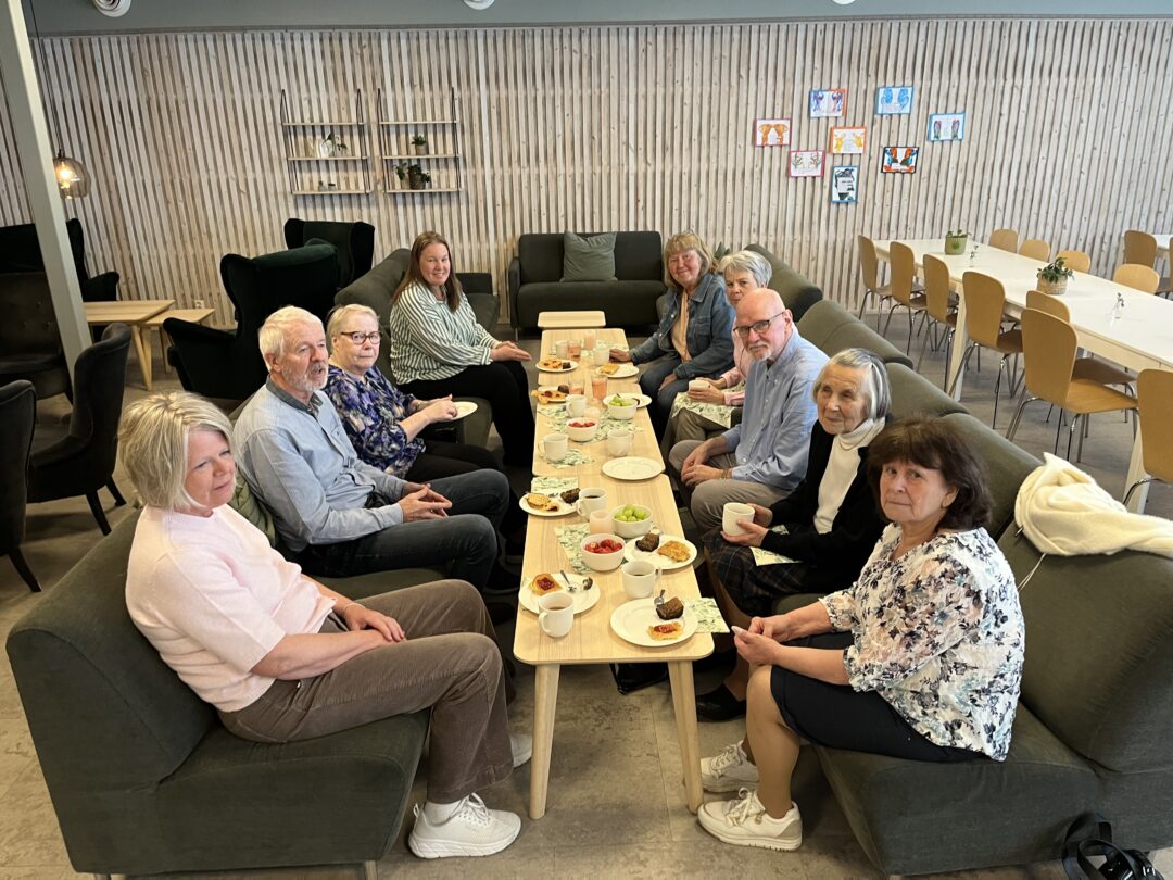 Bilde fra samling for pensjonister.